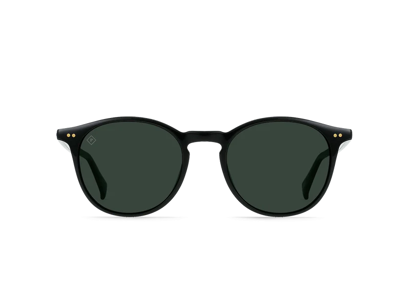 RAEN BASQ (Recycled Black/Green Polarized)